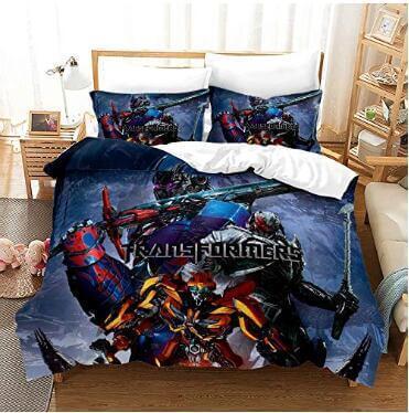 Transformers Optimus Prime Bedding Set Duvet Cover Bed Sets