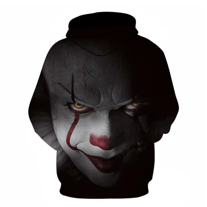 Joker Movie Arthur Clown 7 Unisex Adult Cosplay 3D Printed Hoodie Pullover Sweatshirt