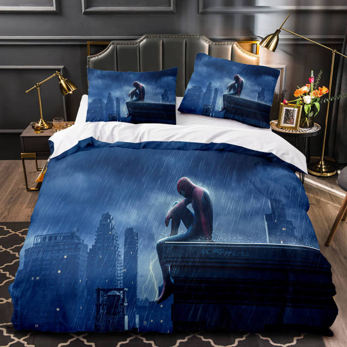 Spider-Man No Way Home Bedding Set Duvet Cover Quilt Bed Sets