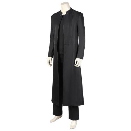 The Matrix: Resurrections Neo Coat Pants Outfits Halloween Carnival Suit Cosplay Costume