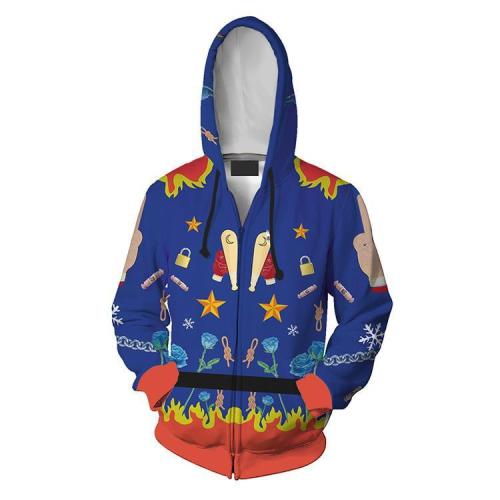 Birds Of Prey: And The Fantabulous Emancipation Of One Harley Quinn Adult Cosplay Unisex 3D Printed Hoodie Pullover Sweatshirt Jacket With Zipper