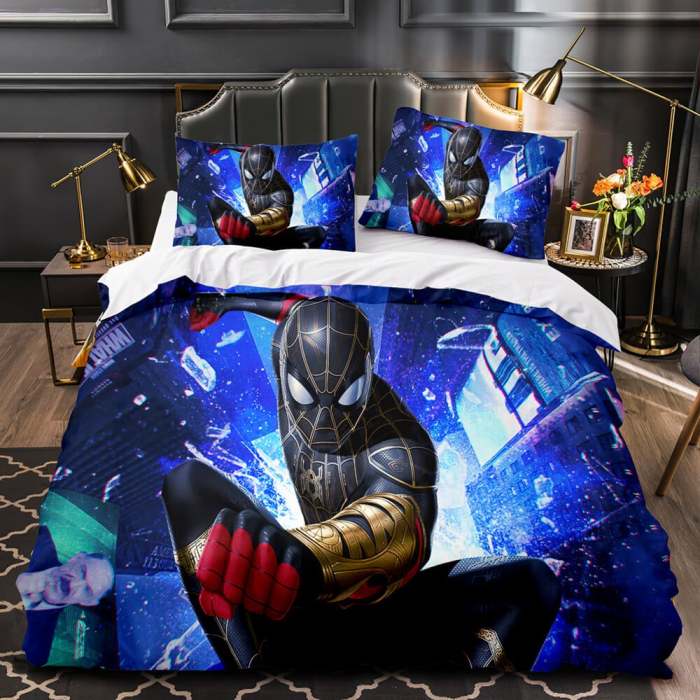 Imax Spider-Man No Way Home Bedding Set Duvet Cover Quilt Bed Sets
