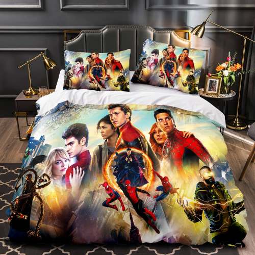 Spider-Man No Way Home Bedding Set Quilt Duvet Covers Bed Sets
