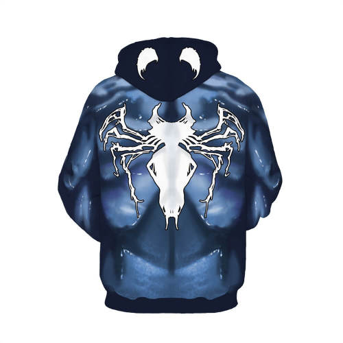 Venom Movie Brock Eddie 8 Unisex Adult Cosplay 3D Print Hoodie Pullover Sweatshirt