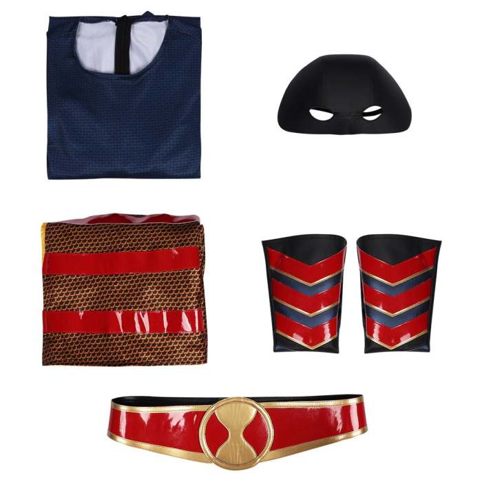 Stargirl - Hourman Jumpsuit Cloak Outfits Halloween Carnival Suit Cosplay Costume