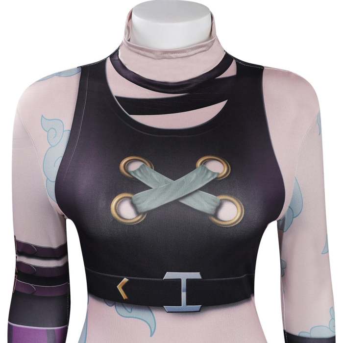 Arcane: League Of Legends Lol- Jinx Jumpsuit  Halloween Carnival Suit Cosplay Costume