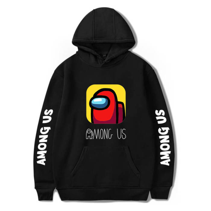 Kids Among Us Party Game Of Teamwork Cosplay 3D Print Hoodie Pullover Sweatshirt For Children