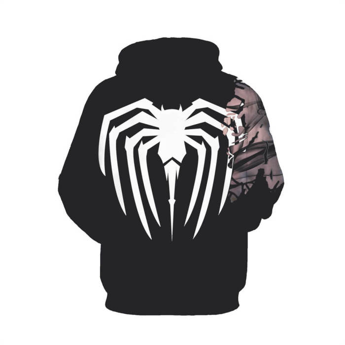 Venom Movie Brock Eddie 7 Unisex Adult Cosplay 3D Print Hoodie Pullover Sweatshirt