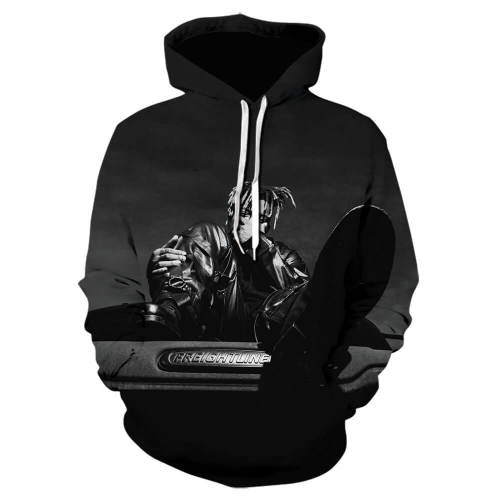 American Rapper Xxxtentacion Jahseh Dwayne Ricardo Onfroy Style 13 Cosplay Costume Pullover Hoodie