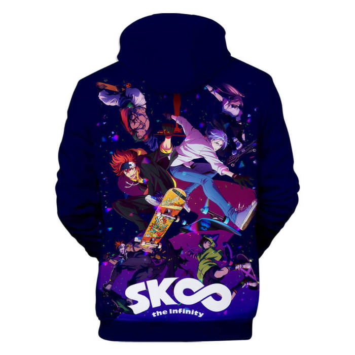 Sk∞ Anime Sk8 The Infinity Hardcore Skaters All Roles Unisex Adult Cosplay 3D Print Hoodie Pullover Sweatshirt
