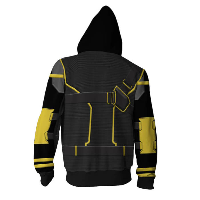 Tales Of Suspense Anime Hawkeye Clint Barton Goliath Ronin Unisex Adult Cosplay Zip Up 3D Print Hoodies Jacket Sweatshirt