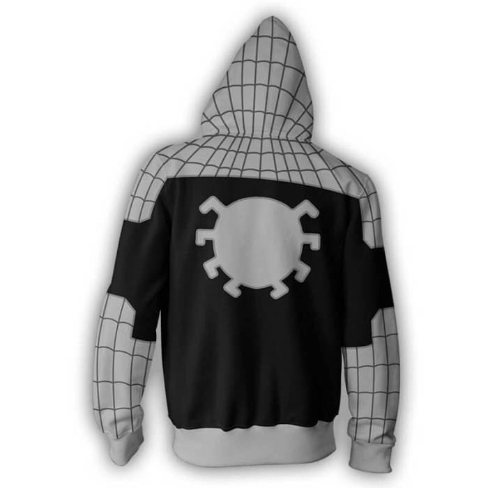 Spider-Man Movie Peter Benjamin Parker 5 Unisex Adult Cosplay Zip Up 3D Print Hoodies Jacket Sweatshirt