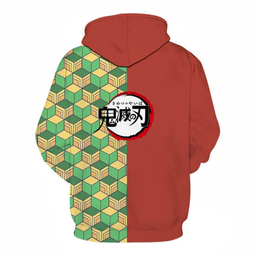 Demon Slayer Kimetsu No Yaiba Anime Tomioka Giyuu 1 Unisex Adult Cosplay 3D Print Hoodie Pullover Sweatshirt