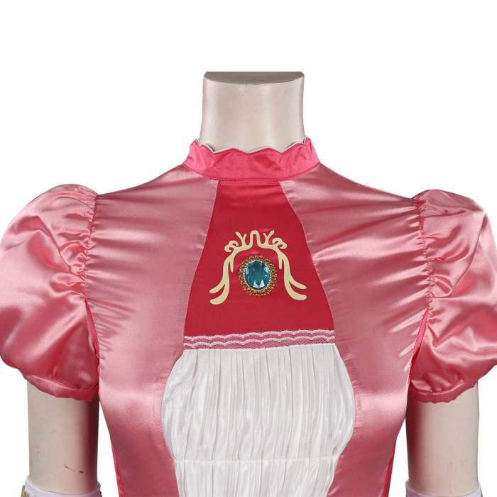 Princess Peach Dress Outfits Halloween Carnival Suit Cosplay Costume