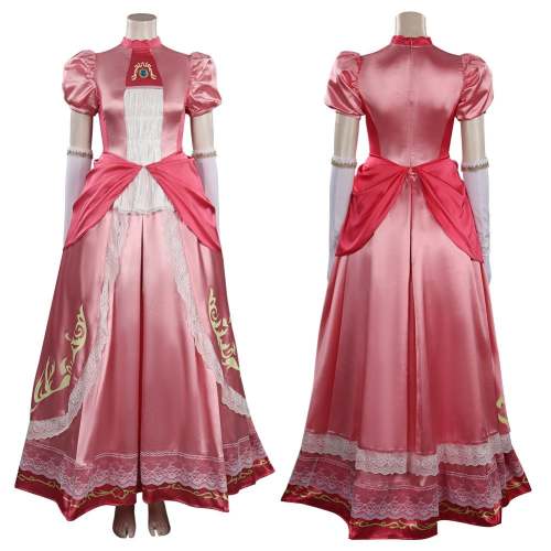 Princess Peach Dress Outfits Halloween Carnival Suit Cosplay Costume