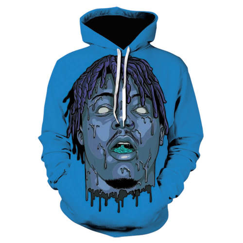 American Rapper Xxxtentacion Jahseh Dwayne Ricardo Onfroy Style 16 Cosplay Costume Pullover Hoodie