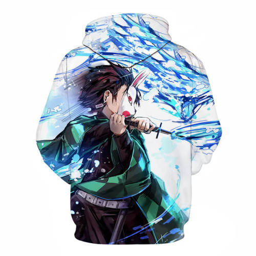 Demon Slayer Kimetsu No Yaiba Anime Kamado Tanjirou 12 Unisex Adult Cosplay 3D Print Hoodie Pullover Sweatshirt