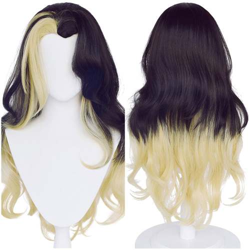 Lol League Of Legends  Ahri  Heat Resistant Synthetic Hair Party Props Cosplay Wig