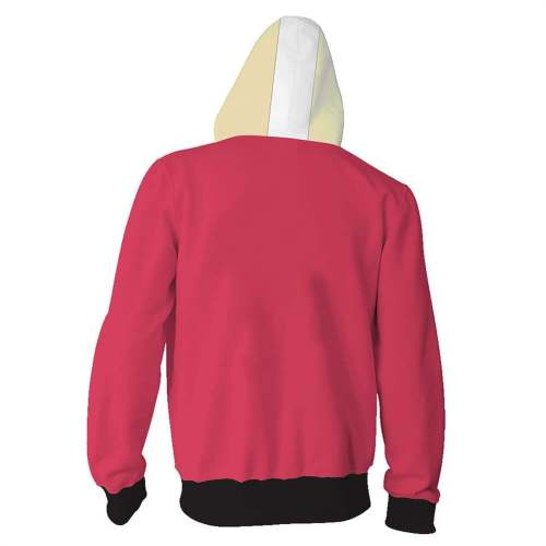 Hazbin El Cartoon Charlotte Magne Charlie Hellborn Princess Unisex Adult Cosplay Zip Up 3D Print Hoodies Jacket Sweatshirt