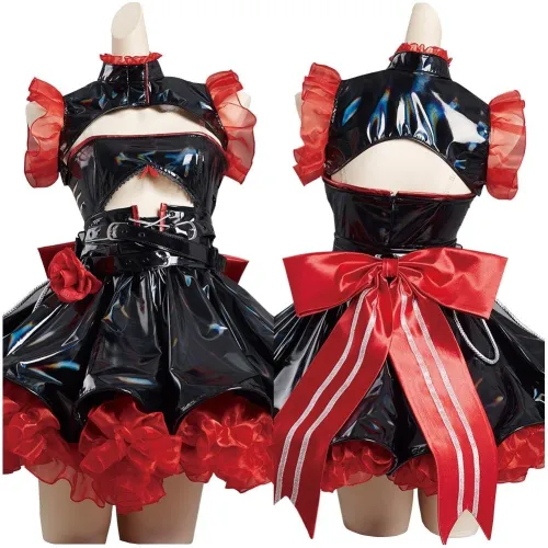 Azur Lane - Prinz Adalbert Maid Dress Racing Halloween Carnival Suit Cosplay Costume