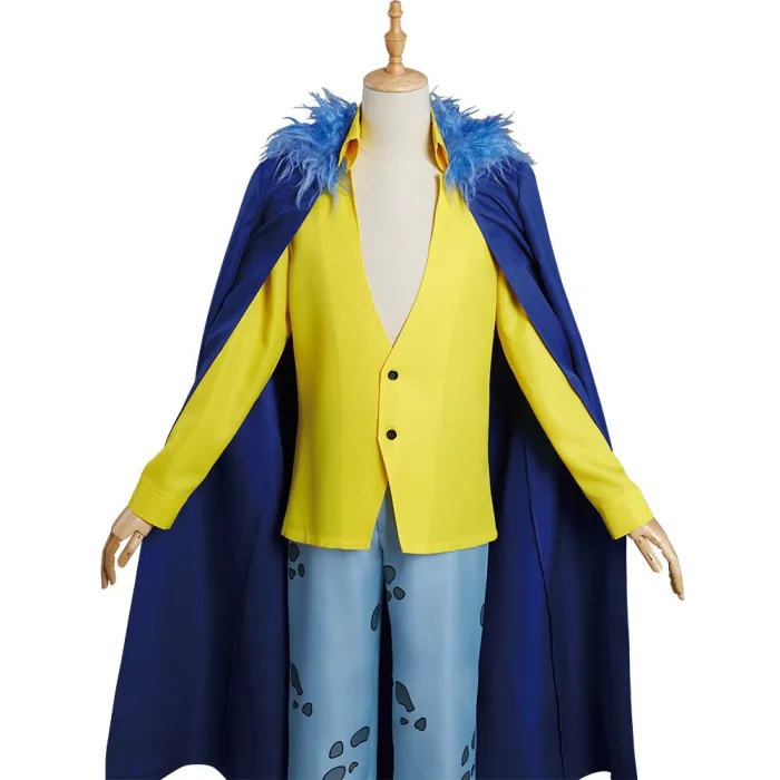 One Piece Trafalgar D. Water Law Outfits Halloween Carnival Suit Cosplay Costume