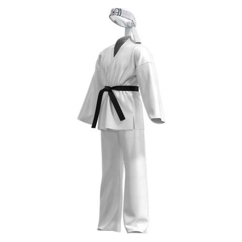The Karate Kid -  Daniel Larusso Cosplay Costume Karate Uniform Outfits Halloween Carnival Suit