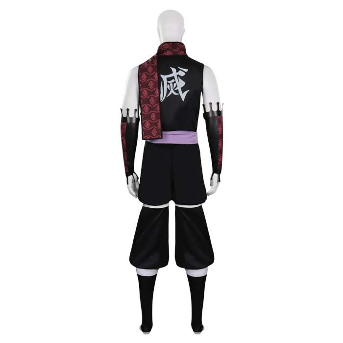 Demon Slayer: Kimetsu No Yaiba Giyuutarou Outfits Halloween Carnival Suit Cosplay Costume