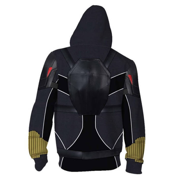 The Black Widow Movie Natasha Romanoff  Unisex Adult Cosplay Zip Up 3D Print Hoodies Jacket Sweatshirt