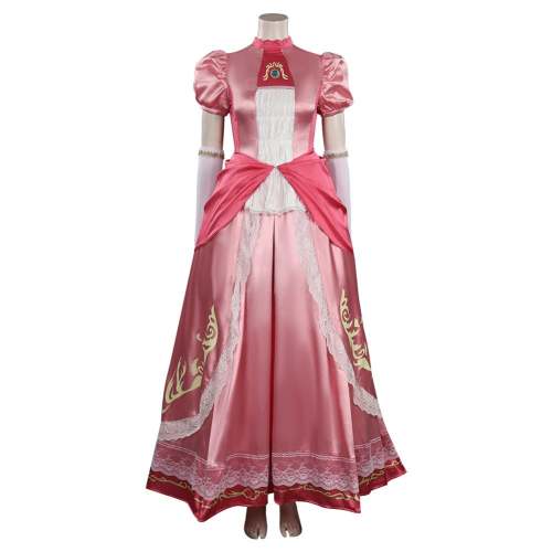 Princess Peach Dress Outfits Halloween Carnival Suit Cosplay Costume