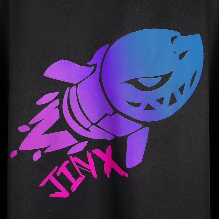 Lol Arcane: League Of Legends Jinx Cloak Halloween Carnival Suit Cosplay Costume