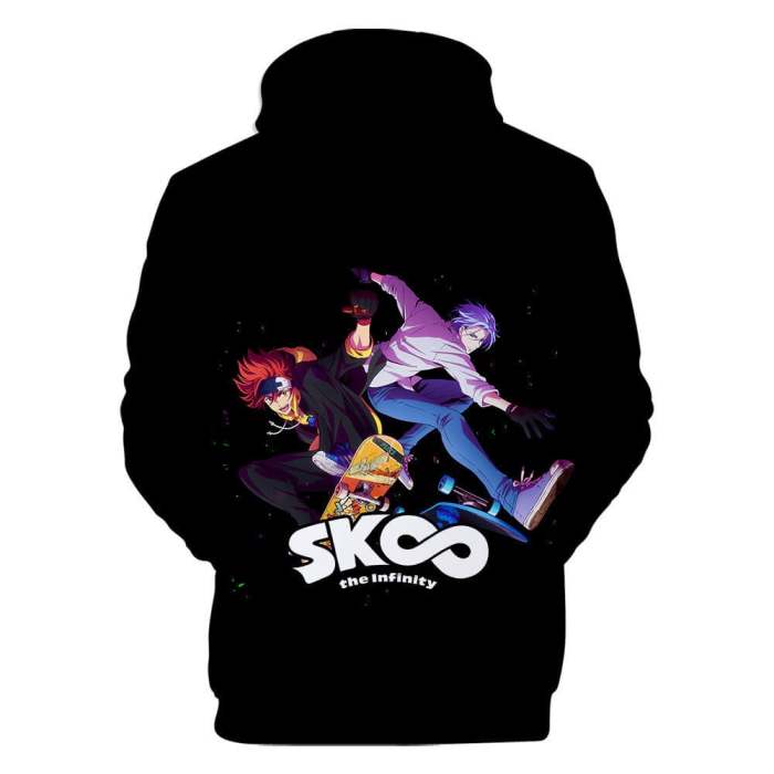 Sk∞ Anime Sk8 The Infinity Hardcore Skaters Reki Kyan And Langa Hasegawa Unisex Adult Cosplay 3D Print Hoodie Pullover Sweatshirt