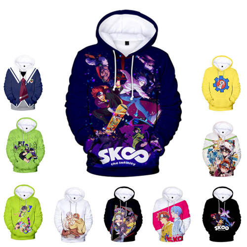 Sk∞ Anime Sk8 The Infinity Hardcore Skaters Unisex Adult Cosplay 3D Print Hoodie Pullover Sweatshirt