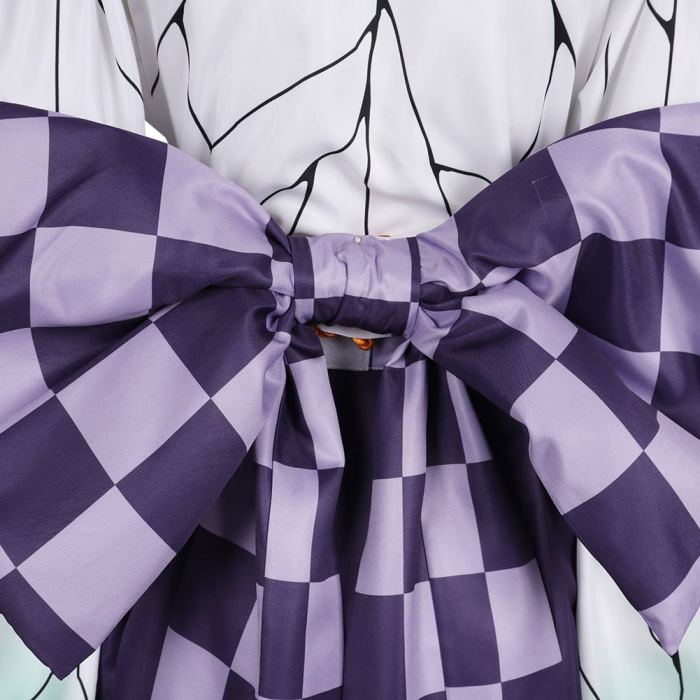 Demon Slayer Kochou Shinobu Cosplay Costume Maid Dress Outfits Halloween Carnival Suit