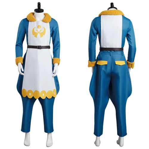 Pokémon Legends: Arceus Volo Outfits Halloween Carnival Suit Cosplay Costume