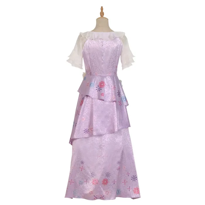 Encanto Isabela Dress Outfits Halloween Carnival Suit Cosplay Costume