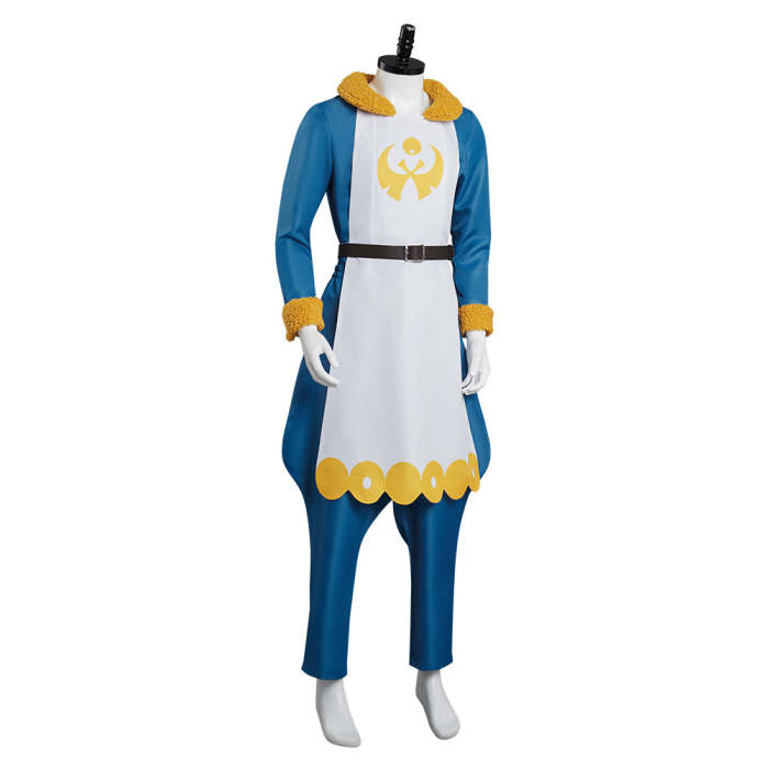 Pokémon Legends: Arceus Volo Outfits Halloween Carnival Suit Cosplay Costume