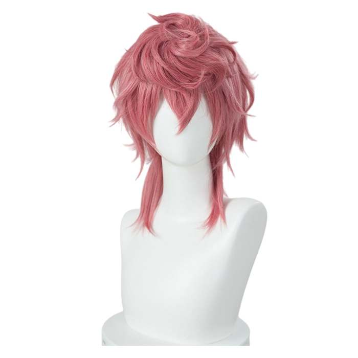 Jojo‘S Bizarre Adventure - Trish Una Heat Resistant Synthetic Hair Carnival Halloween Party Props Cosplay Wig