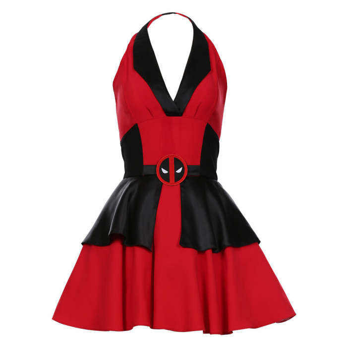 Deadpool Cosplay Dress Cosplay Costume Dress Outfits Halloween Carnival Suit