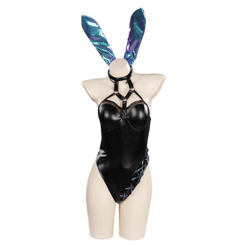 Lol League Of Legends- Kda Bunny Girls Jumpsuit Outfits Halloween Carnival Cosplay Costume