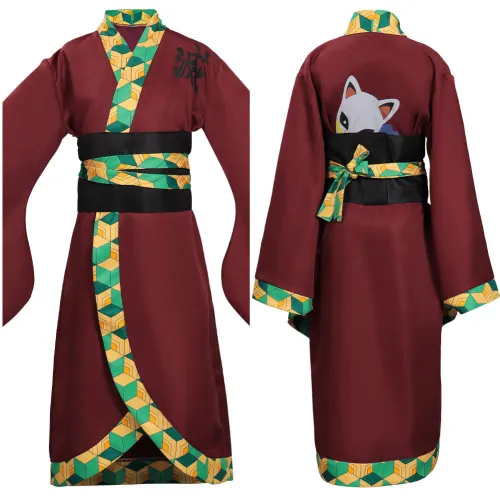 Demon Slayer: Kimetsu No Yaiba - Agatsuma Zenitsu Cosplay Costume For Kids Children- ®