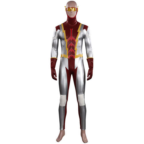 The Flash S7  Bart Allen Impulse Cosplay Costume Jumpsuit Outfits Halloween Carnival Suit