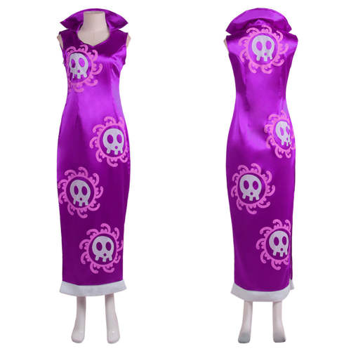 One Piece Boa Hancock Dress Outfits Halloween Carnival Suit Cosplay Costume