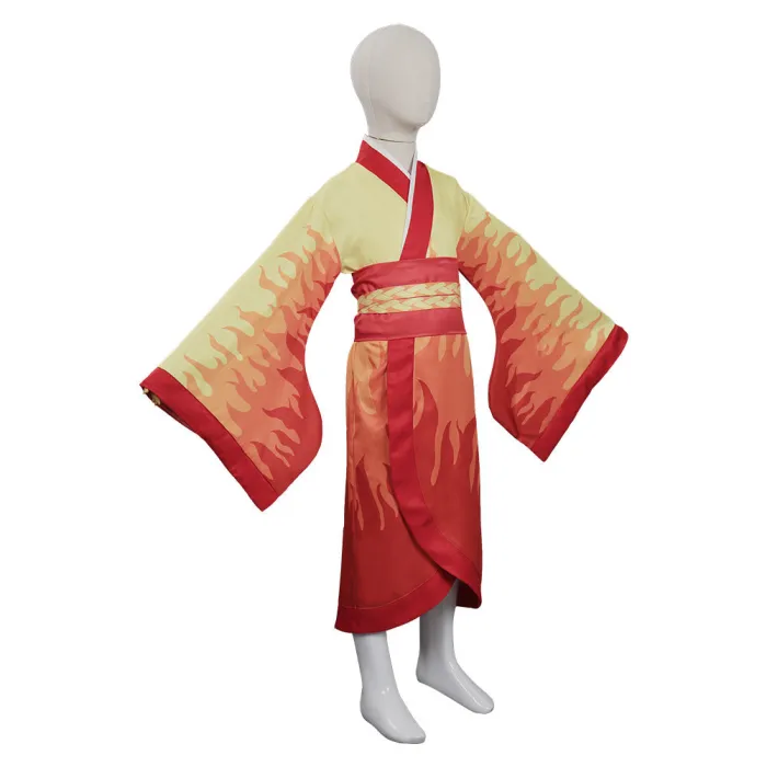 Demon Slayer: Kimetsu No Yaiba  - Rengoku Kyoujurou Cosplay Costume For Kids Children - ®