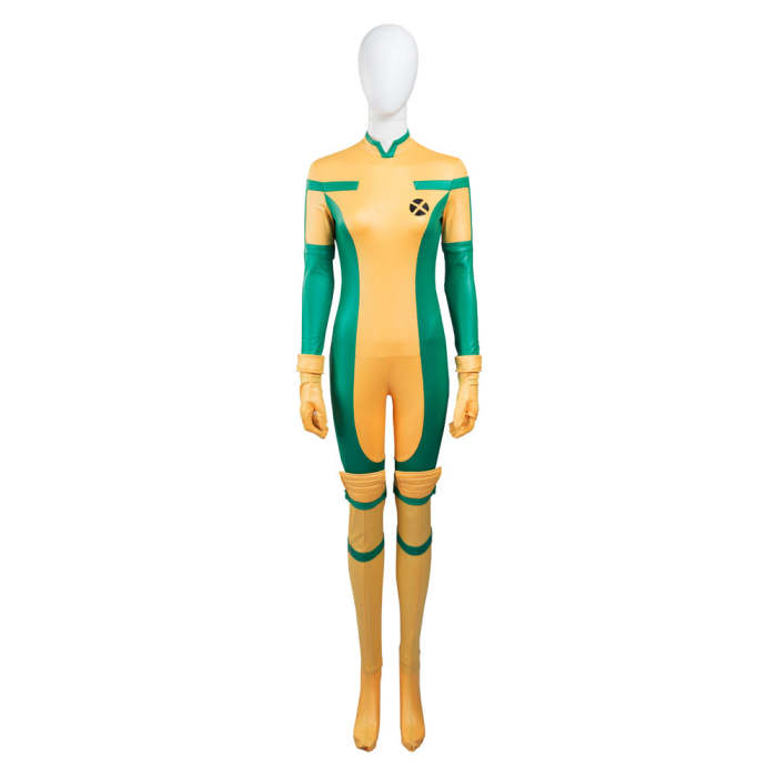 X-Men Rogue / Anna Marie Jumpsuit Outfits Halloween Carnival Suit Cosplay Costume