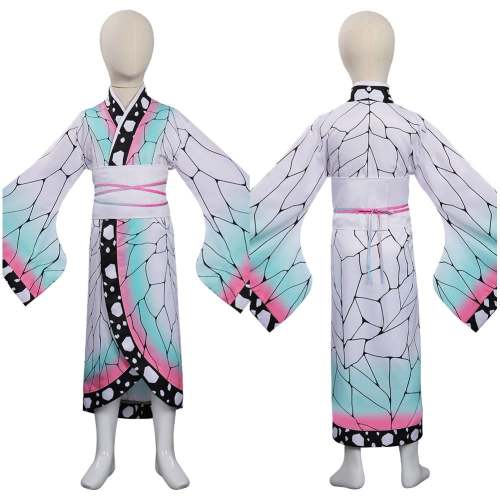 Demon Slayer: Kimetsu No Yaiba - Kochou Shinobu Cosplay Costume For Kids Children - ®