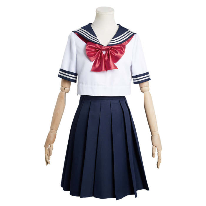 Akebi‘S Sailor Uniform - Komichi Akebi Uniform Halloween Carnival Suit Cosplay Costume