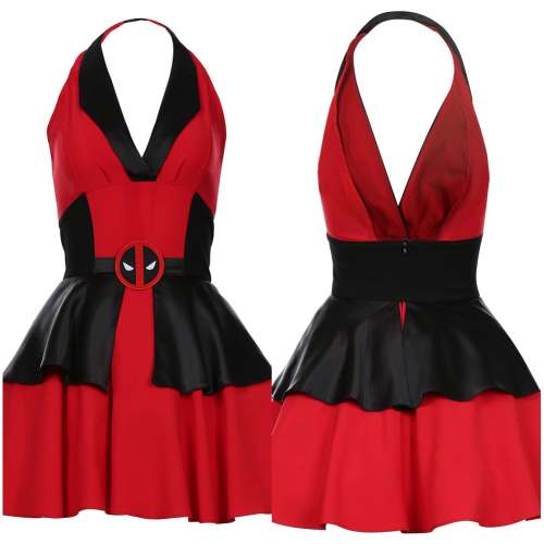 Deadpool Cosplay Dress Cosplay Costume Dress Outfits Halloween Carnival Suit