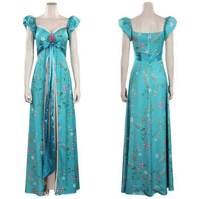 Enchanted 2 Giselle Dress Outfits Halloween Carnival Suit Cosplay Costume