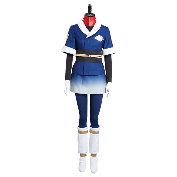 Game Pokémon Legends: Arceus - Akari Outfits Halloween Carnival Suit Cosplay Costume