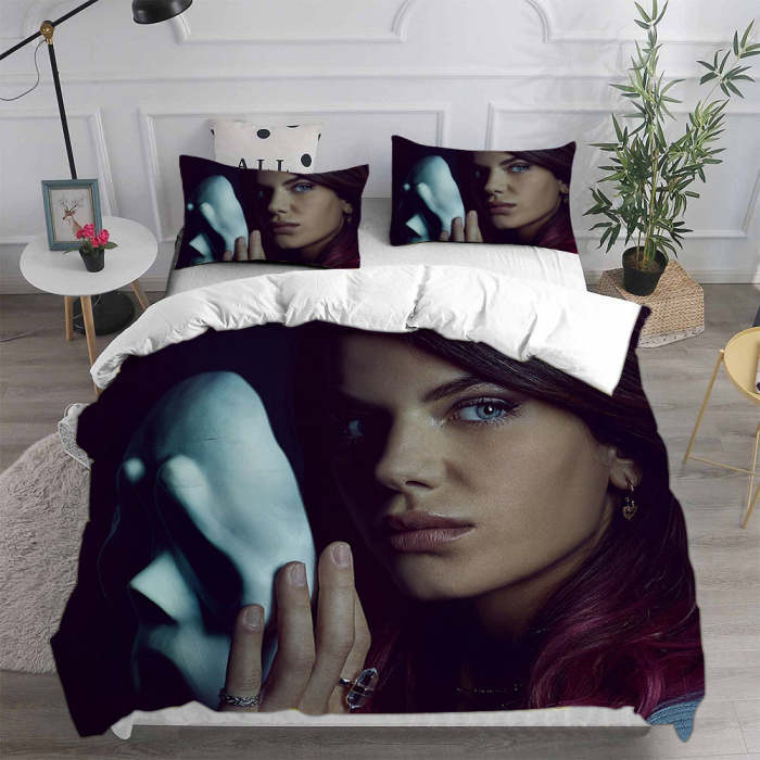 Scream Horror Movie Cosplay Bedding Set Duvet Cover Pillowcases Halloween Home Decor